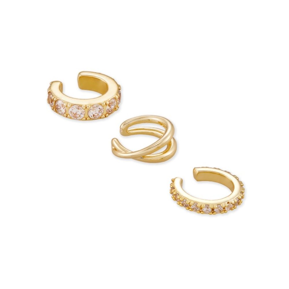 Kendra Scott Livy Ear Cuff Set Gold